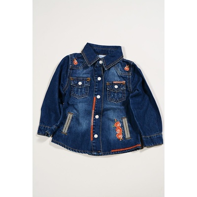 Sobe košele riflová 15KKNCKT720 modrá