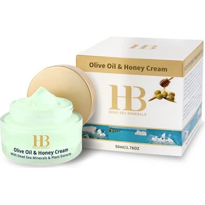 H&B Dead Sea Minerals pleťový krém olivový olej & med 50 ml