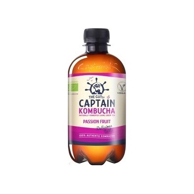 Captain Kombucha Kombucha passion fruit 400 ml