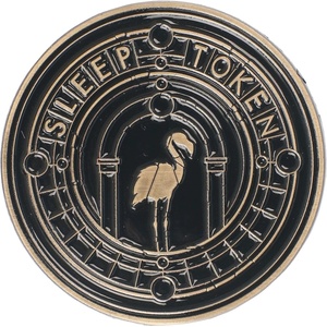 RAZAMATAZ значка sleep token - even in arcadia crest - razamataz - pb130