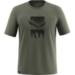 Salewa Мъжка спортна тениска Salewa Eagle 3Cime T-Shirt Sport shirt - Faded Green - размер 50 (EU) (216-6026-0113)