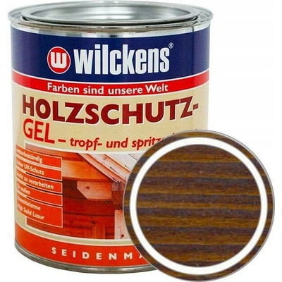Německá gelová lazura s olejem na ochranu dřeva WILCKENS Holzschutz gel