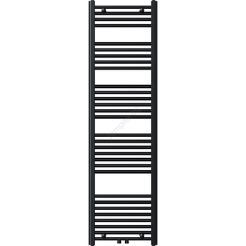 FERRO - Банен радиатор тип стълба 648W/230V 160x45 cm черен прав (NR0092)