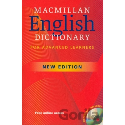 Macmillan English Dictionary for Advanced Learners