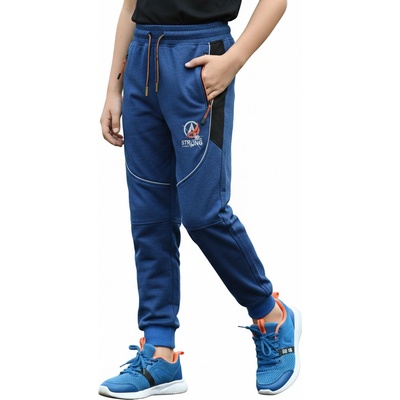 KUGO zateplené tepláky GK8651 Modrá
