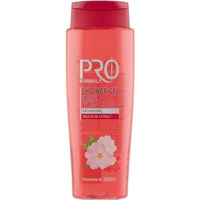 Tesco Pro Formula Freesia & wild rose sprchový gél 400 ml