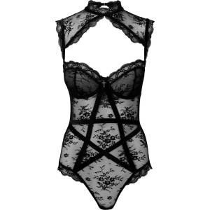 KILLSTAR Дамско боди KILLSTAR - Dark Desire Cheapness - ЧЕРЕН - KSRA004441