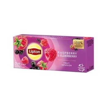 Lipton Raspberry with Elderberry 20 sáčkov