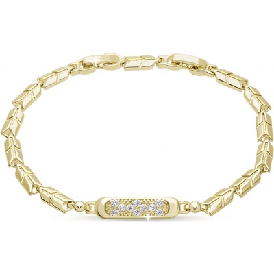 Biju PARIS 2957 pozlacený náramek se zirkony 2002957