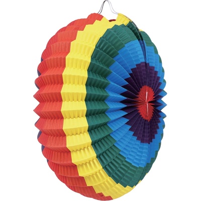 Junior Lampion kulatý 30 cm Duhové barvy