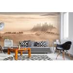 DIMEX ART Самозалепваща се флизелинова фототапета изгрев в мъгла 375 x 250 см