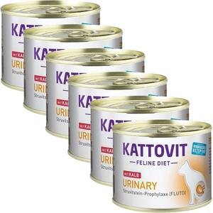 KATTOVIT Urinary консерви телешко 6 x 185 г