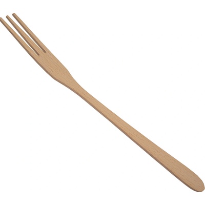 Drevená vidlička trojzubá 29 cm
