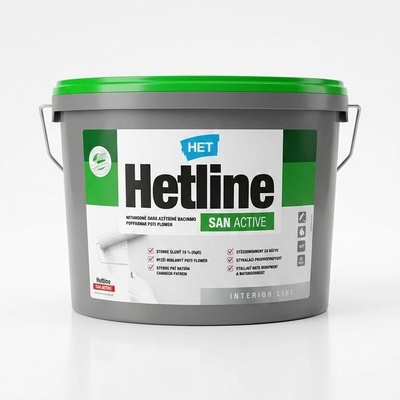 HET HETLINE SAN protiplísňová disperzní interiérová barva 15kg