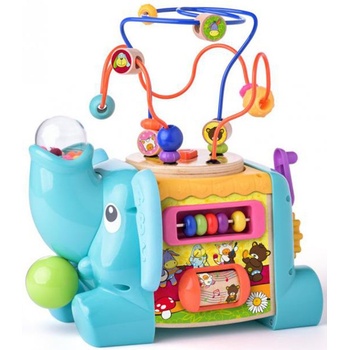 Niny Бебешки дидактически активен куб Niny - Слонче (700025)