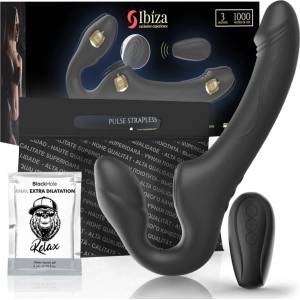  Страплес вибратор с 3 мотора и функция пулсиране - Ibiza Strapless Vibe (D-234724)