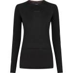 Icebreaker Дамско мериносово термобельо Icebreaker Women's Merino 125 Zoneknit L/S Crewe Merino base layer - Black (115-2440-0112)