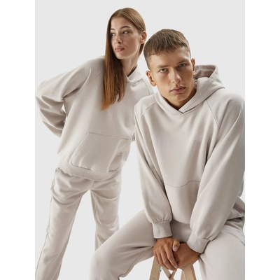 4F unisex mikina 4FAW23TSWSU704 beige