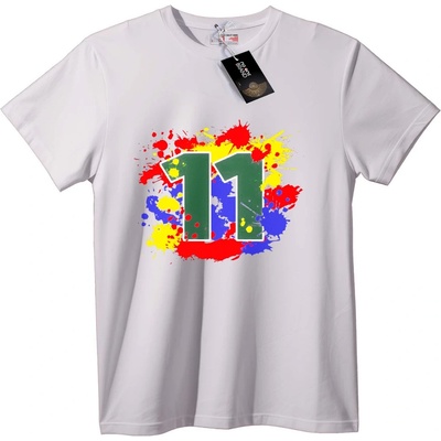 NOONEBRAND Тениска с Многоцветен Ефект - 3XL, Black