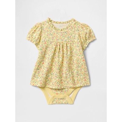 GAP Baby body Žlutá