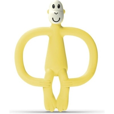 Matchstick Monkey a zubná kefka bez chvosta yellow 1×1 ks