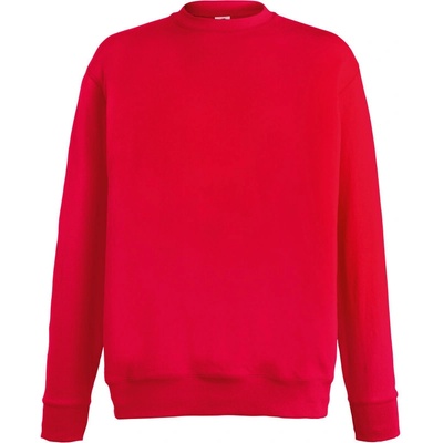 Fruit of the Loom mikina Lightweight Set-In Sweat, pánská COT16215631001 fuchsia