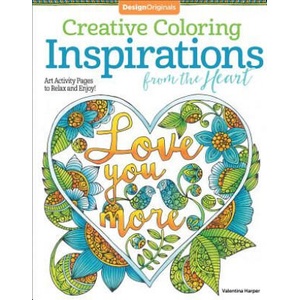 Creative Coloring Inspirations from the Heart | Valentina Harper (ISBN: 9781497203198)
