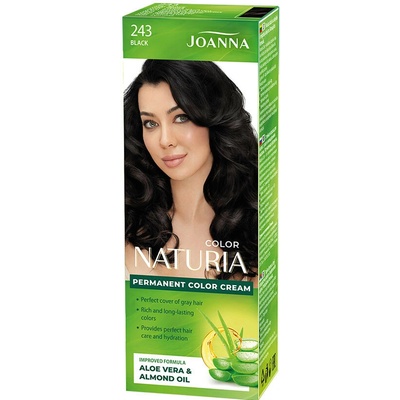Joanna Naturia Color Čierna 243