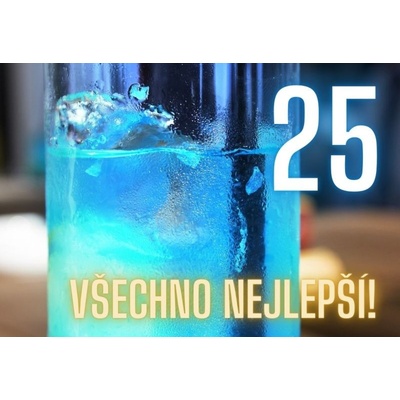 Kartička k narozeninám 25