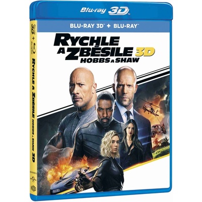 Rychle a zběsile: Hobbs a Shaw - Blu-ray 3D + 2D