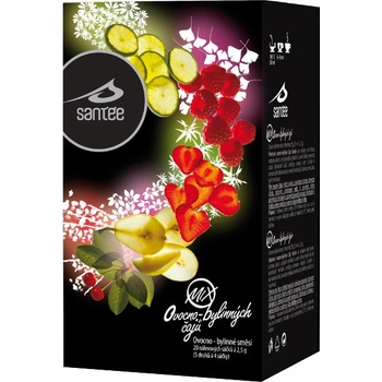 Santée čaj Mix ovocno bylinný 20 x 2,5 g