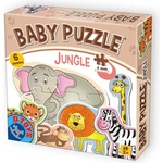 D-Toys - Puzzle 6v1 Jungle Animals - 1 - 39 piese