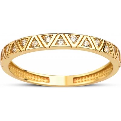 Lillian Vassago Originální prsten se zirkony LLV95 GR018