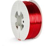 Verbatim 55062 3D филамент, PET-G, 2, 85mm, 1000g, 123m, Прозрачно червен (Transparent red) (55062)