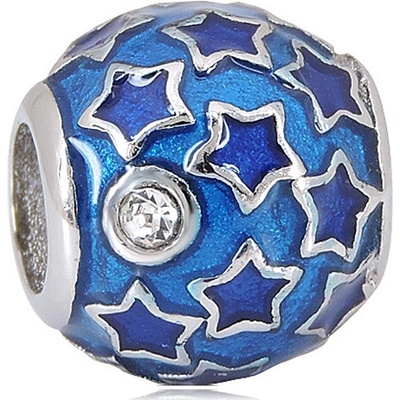 Linda's Jewelry Prívesok Hviezda Noci chirurgická oceľ IP017