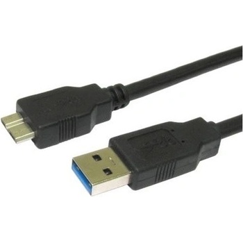 AQ CC66005 USB 3.0 M - micro USB 3.0 M, 0,5m, černý