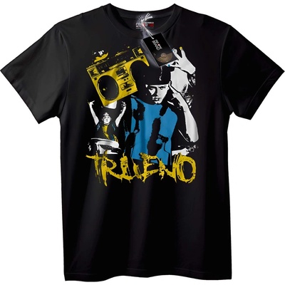 NOONEBRAND Тениска Triend Urban Street Art - 2XL, Black