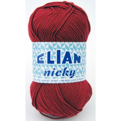 Příze Elian Nicky vínová 174