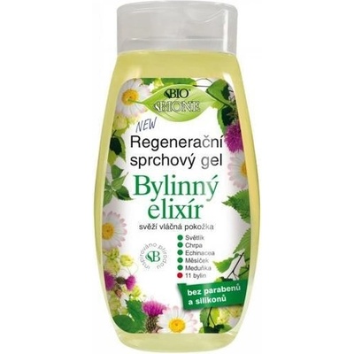 BIONE Regenerační sprchový gel Bylinný Elixír 260 ml