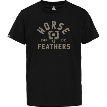 Horsefeathers Детска тениска Pedal - black Horsefeathers | Cheren | Момчешки | L