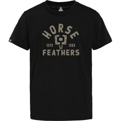 Horsefeathers Детска тениска Pedal - black Horsefeathers | Cheren | Момчешки | L