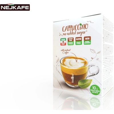 FoodNess Rozpustné Intenzivní Cappuccino 10 ks 160 g