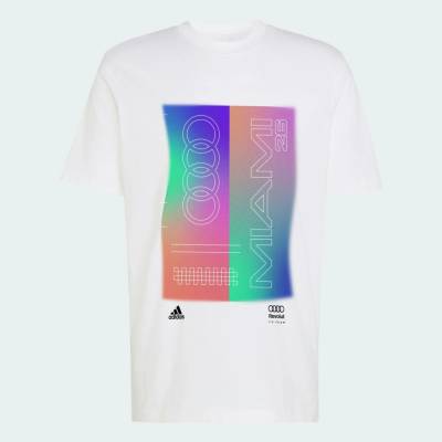 adidas Audi Revolut F1 Team Teamgeist Graphic bílá – Hledejceny.cz