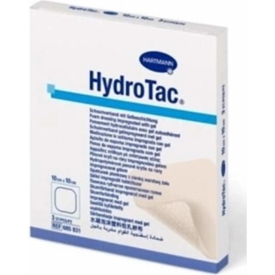 HydroTac - krytie na rany penové hydropolymérové impregnované gélom, 10x10 cm, 1x10 ks