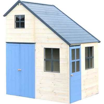 Wendi Toys Двуетажна къща с легло и гараж, Mansion (TTM33)