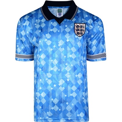 Score Draw Футболна фланелка Score Draw Score Draw England Third Shirt 1990 - Blue