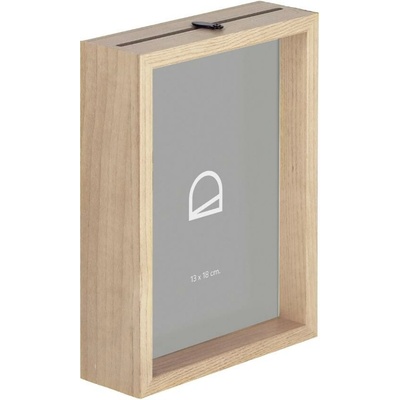 Přírodní dřevěný fotorámeček Kave Home Flavina 19 x 14 cm
