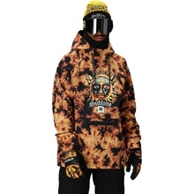 686 WATERPROOF HOODIE SUBLIME ORANGE TIE DYE
