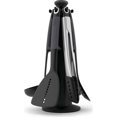 Rotační stojan s nástroji JOSEPH JOSEPH Elevate™ Carousel Set - černý