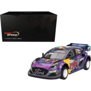  Модели на автомобили и мотоциклети модел 1/18 TSM Ford Puma WRC Craig Breen 2022 - 1: 18 (дължина 25c (TRS7008-3931)